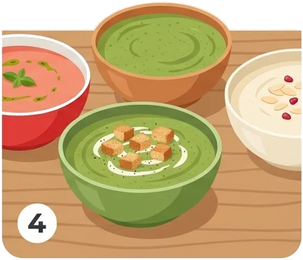 Gazpacho, salmorejo i ajoblanco – porównanie w praktyce