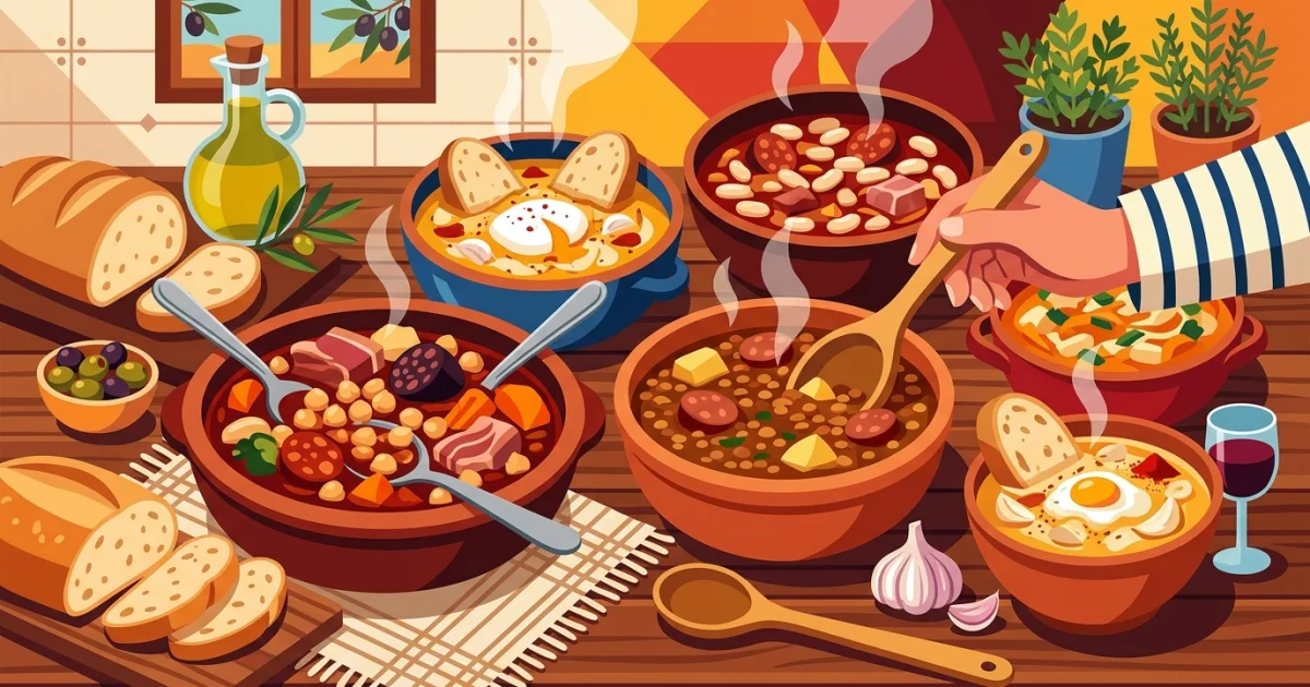 Hiszpańskie zupy i dania łyżką. Co jedzą Hiszpanie, gdy chcą się rozgrzać