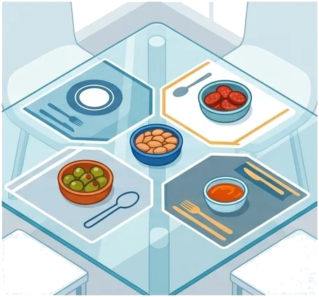 Jak ułożyć domowy st&oacute;ł z tapas?