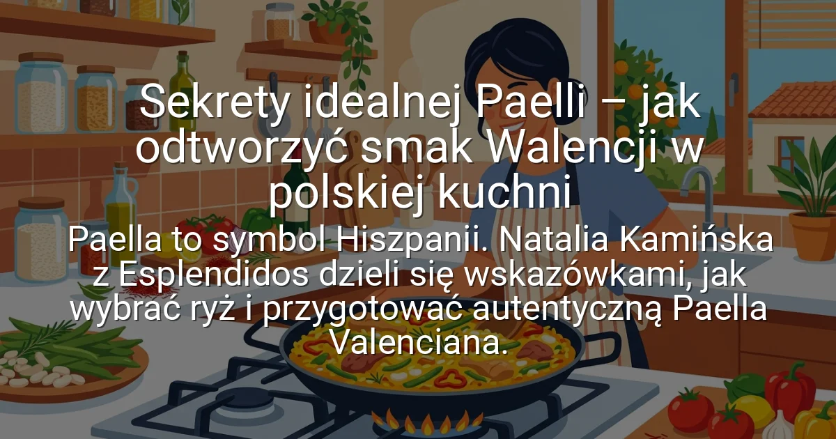 Sekrety idealnej Paelli – jak odtworzyć smak Walencji w polskiej kuchni